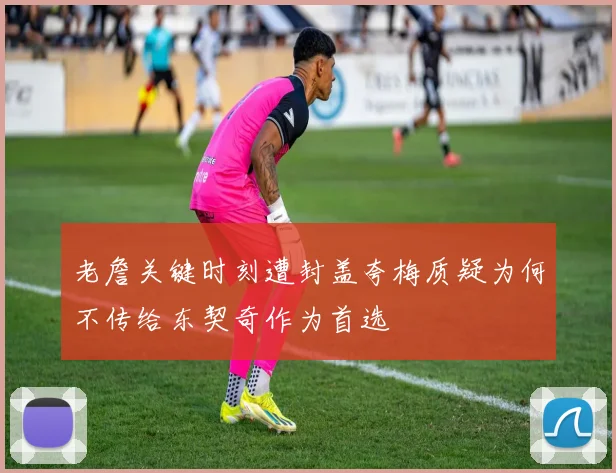 老詹关键时刻遭封盖夸梅质疑为何不传给东契奇作为首选